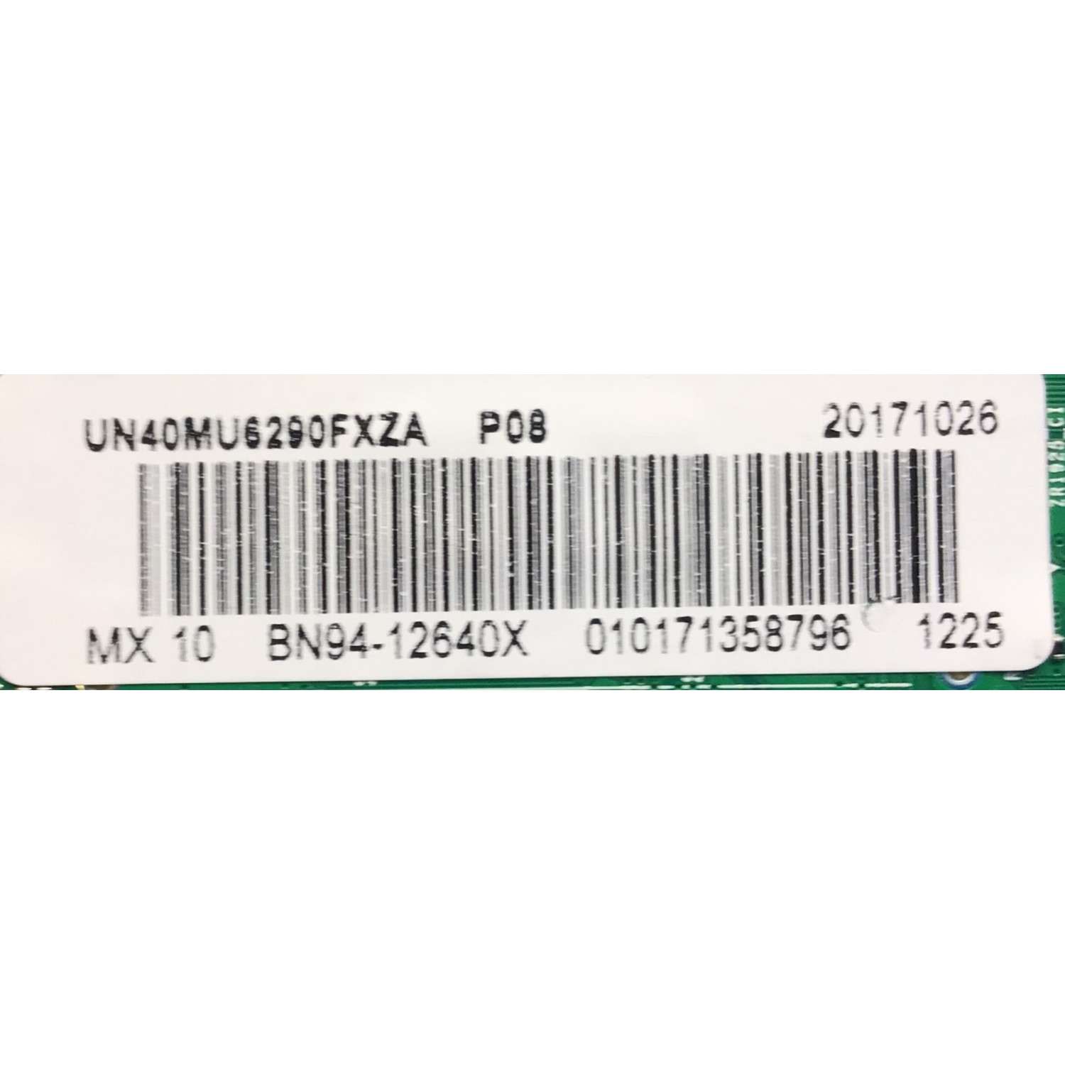 KIT DE TARJETAS PARA TV SAMSUNG / NUMERO DE PARTE MAIN BN94-12640X / BN41-02568B / BN97-13470A / BN9412640X / NUMERO DE PARTE FUENTE BN4400806F / L40S6R_MSM / BN44-00806F / PANEL CY-GK040HGLVCH / MODELO UN40MU6290 / UN40MU6290FXZA FB02 - Imagen 2